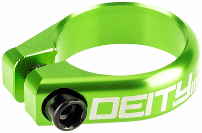 Deity Components DEITY Circuit Seatpost Clamp - 34.9mm, Green
