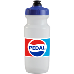Endurance Threads Retro Pedal 21oz Water Bottle with MoFlo Cap
