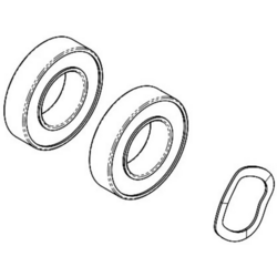 ENVE Composites INDR Hub Shell Bearing Kit, Front
