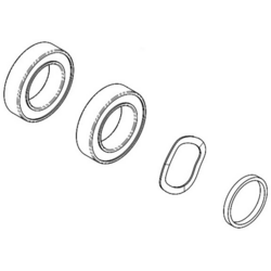 ENVE Composites INDR Hub Shell Bearing Kit, Rear