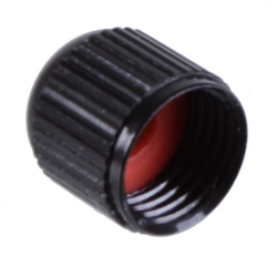 Fox Racing Air Valve Cap, .305-32, Black, Each