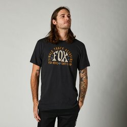Fox Green/Black Brushed Cotton T-Shirt 