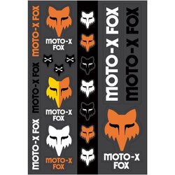 Fox Racing Heritage Track Pack Stickers