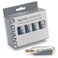 Giant Control Blast 16-gram Threaded CO2 Cartridges (10-Pack)