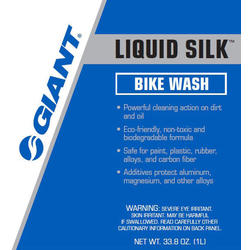 Giant Liquid Silk Bike Wash Spray Bottle