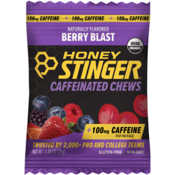Honey Stinger High Caffeine Energy Chews, Single Serving