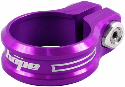 Hope Hope Seat Seatpost Clamp - 36.4mm, Purple
