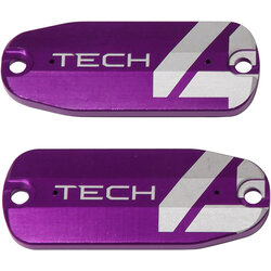 Hope Hope Tech 4 Brake Lever Reservoir Lid - Purple, Pair