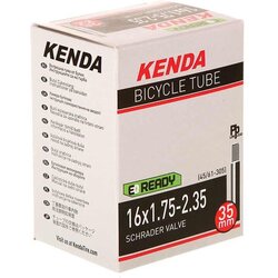 2 Inner Tubes Kenda 26 x 1.90/2.125 Valve Schrader America x MTB City Bike 
