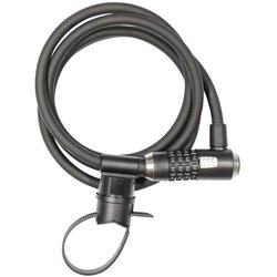 Kryptonite Keeper Key Coiled Cable Lock with Bracket 10 mm x 180 cm 
