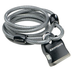 Kryptonite Kryptoflex 818 Cable and Key Padlock