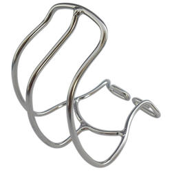 MKS Stainless Half Cage Toe Clips