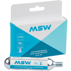 MSW CO2 Cartridge: 20g (3-Pack)