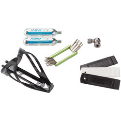 MSW Ride and Repair Kit w/Water Bottle Cage
