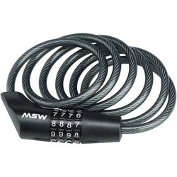 MSW RLK-100 Combination Cable Lock