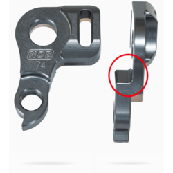 North Shore Billet Commencal Supreme V2 2007-2008 Derailleur Hanger