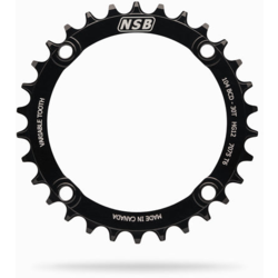 North Shore Billet Variable Tooth Chainring 4 Bolt 104 BCD For Shimano HG12 speed