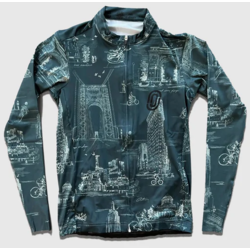 Ostroy NYC Monuments Lightweight Long-Sleeve Jersey