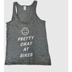 Ostroy Pretty Okay At Bikes Women's Slinky Tank