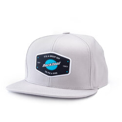 Park Tool HAT-10 Light Gray Snapback Hat