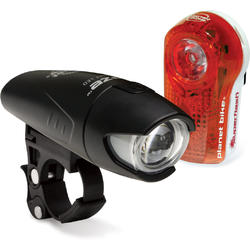 Planet Bike Superflash/Blaze 1/2W Combo Light Set