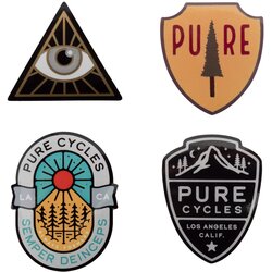 Pure Cycles Sticker Pack Assortment Three