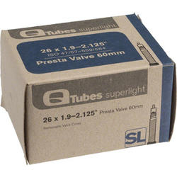 Q-Tubes Superlight Tube (26 x 1.9-2.125 inch, Presta Valve)