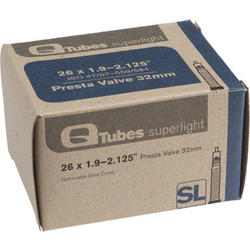 Q-Tubes Superlight Tube (26 x 1.9-2.125 inch, Presta Valve)