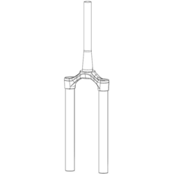 RockShox CSU ZEB 44OS 63OD ANO BLK