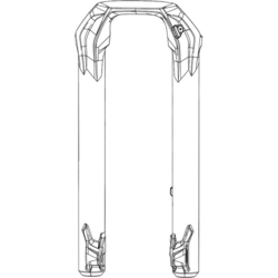 RockShox Lower Leg - BoXXer 200 DFB C1