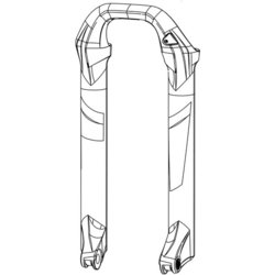 RockShox Lower Leg - Lyrik RC2 C1