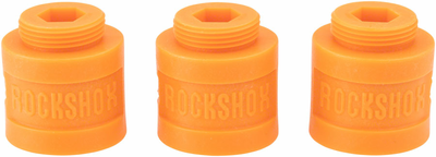 RockShox RockShox Bottomless Tokens - 35mm, Steel Tube Solo Air, 35 Silver A1 , Qty: 3