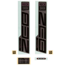 RockShox ZEB Ultimate FA Decal Kit