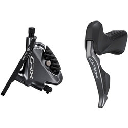 Shimano GRX BR-RX810/ST-RX815 Flat Mount Hydraulic Disc Brake and Dual Control Lever