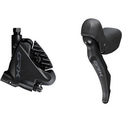 Shimano GRX ST-RX600/BR-RX400 Flat Mount Hydraulic Disc Brake with Dual Control Lever