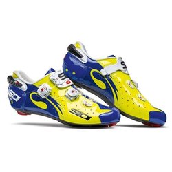Sidi Wire Carbon Yellow Fluo/Blue