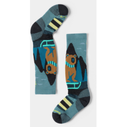 Smartwool Kids' Ski Light Cushion Sleigh Bear OTC Socks