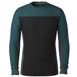 Smartwool Men's Classic Thermal Merino Base Layer Colorblock Crew Boxed