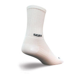 SockGuy SGX 6-inch Socks (White)
