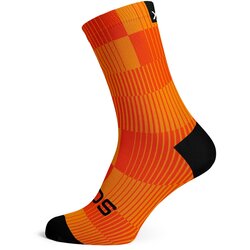 Sox Footwear Slight-Orange Crew Socks