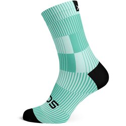 Sox Footwear Slight-Turquoise Crew Socks