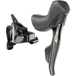 SRAM Force AXS HRD eTap Shift/Brake Lever and Hydraulic Disc Brake Caliper - Right/Rear, Flat Mount, 20mm Offset