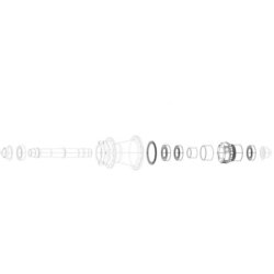 SRAM X0 Freehub body