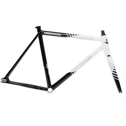 State Bicycle Co. Undefeated II Frame & Fork Set - Black & White Edition