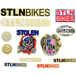 Stolen Sticker Pack: 12-piece Assorted