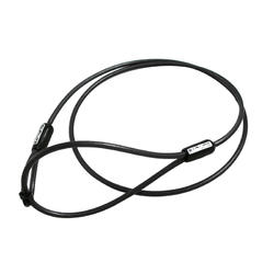 Bicycle Bike Bar Lock 6mm Dia Coated Steel Cable 500mm Long 