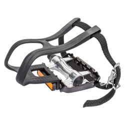 Sunlite Low Profile Alloy ATB Pedals with Toe Clips
