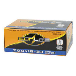 Sunlite Standard Presta Valve (32mm) Tube 700 x 18-23 (27 x 1)