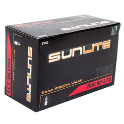 Sunlite Standard Presta Valve (32mm) Tube 26 x 1.9-2.35
