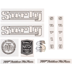 Surly Surly Pacer Decal Set White